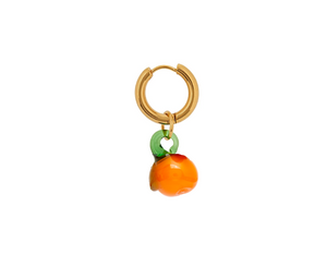 Sandralexandra Orange Glass Earrings