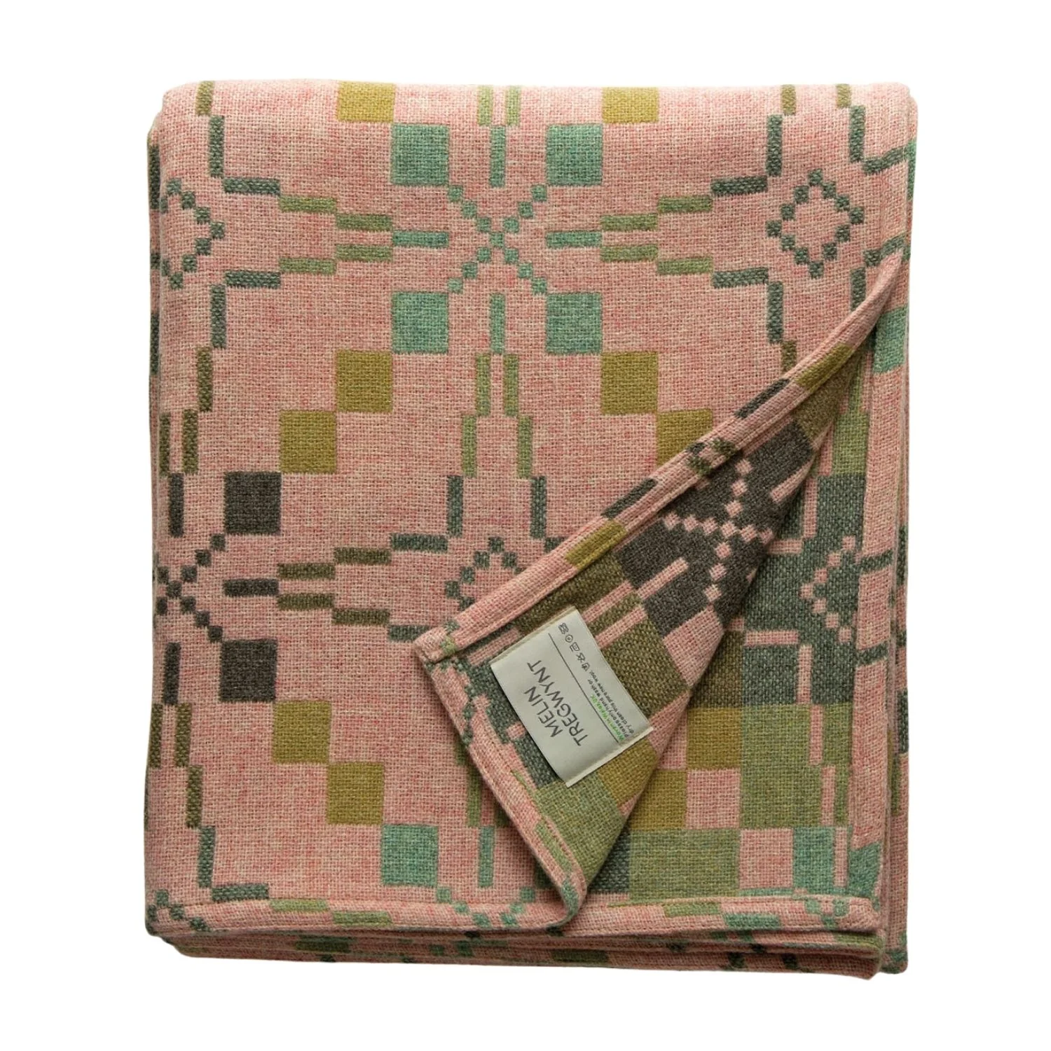 Melin Tregwynt Vintage Star Throw Blossom