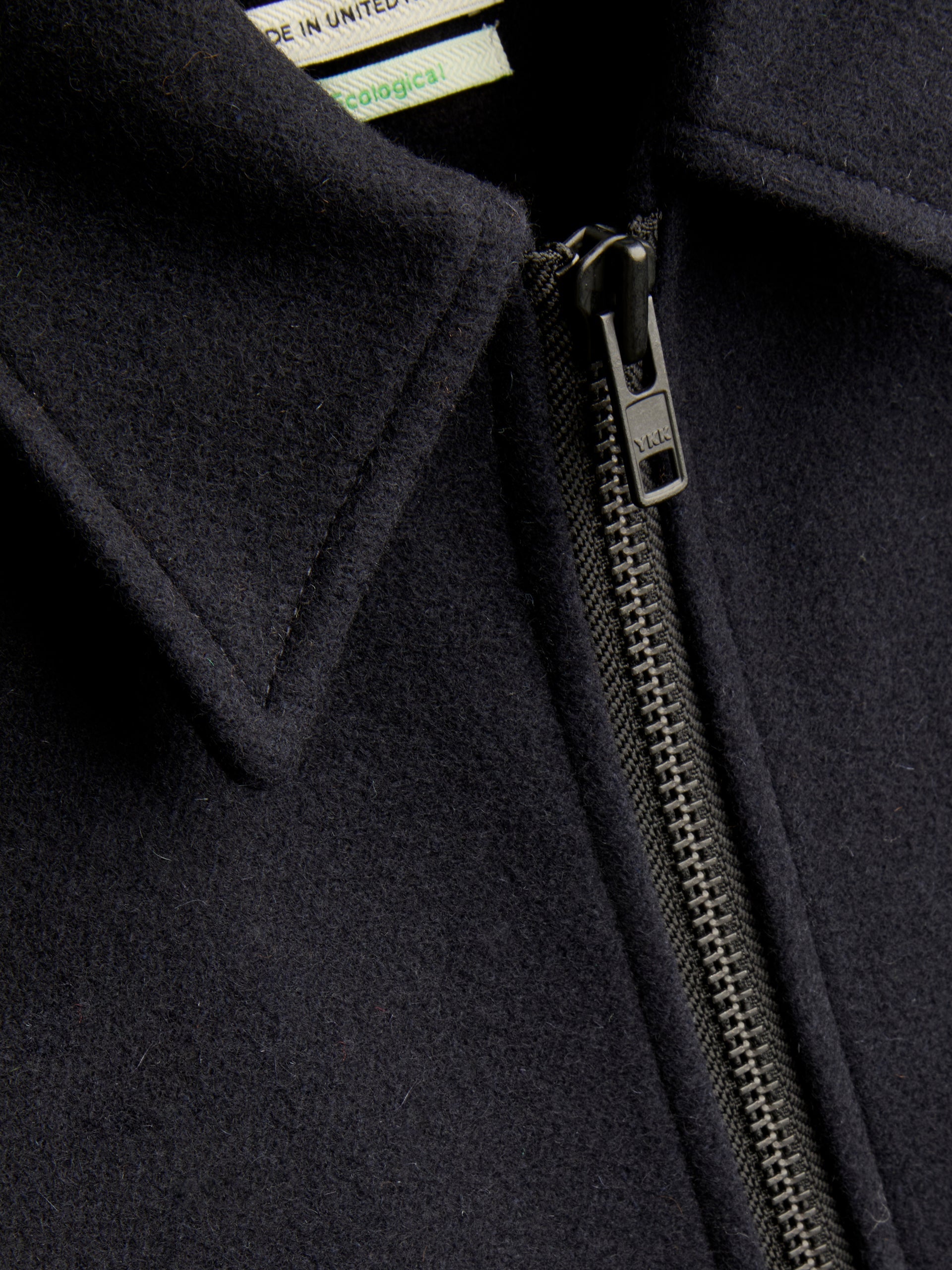 Oliver Spencer Arlington Bomber Jacket Mosedale Navy