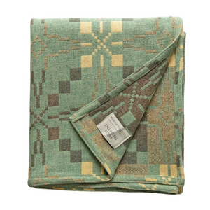 Melin Tregwyant Vintage Star Throw / Blanket Mint