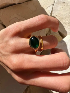 Shyla Sian Ring Emerald