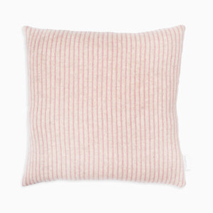 Chickpea Pink Pinstripe Cushion
