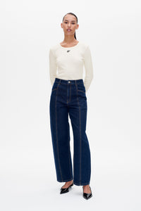 Baum Und Pferdgarten Nara High Rise Jeans Night sky Denim