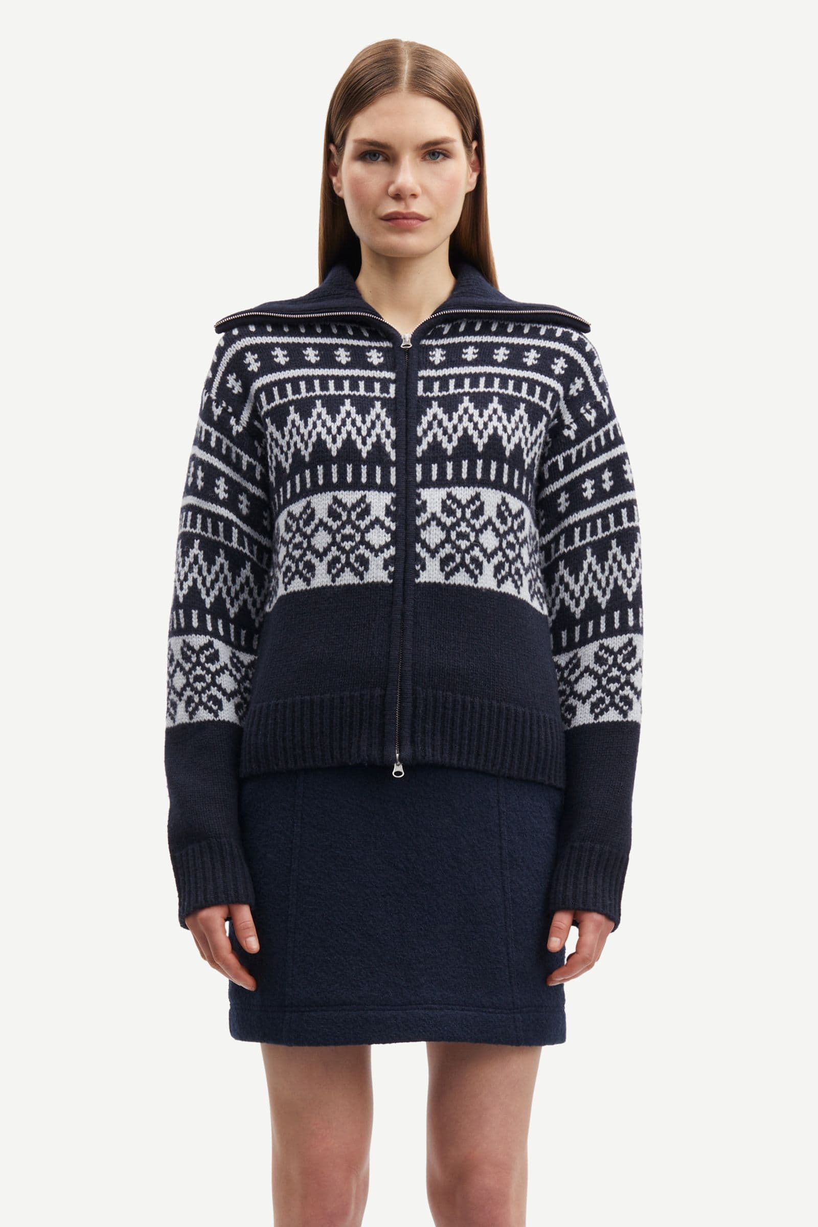 Samsoe Samsoe Salouisa Zip Cardigan