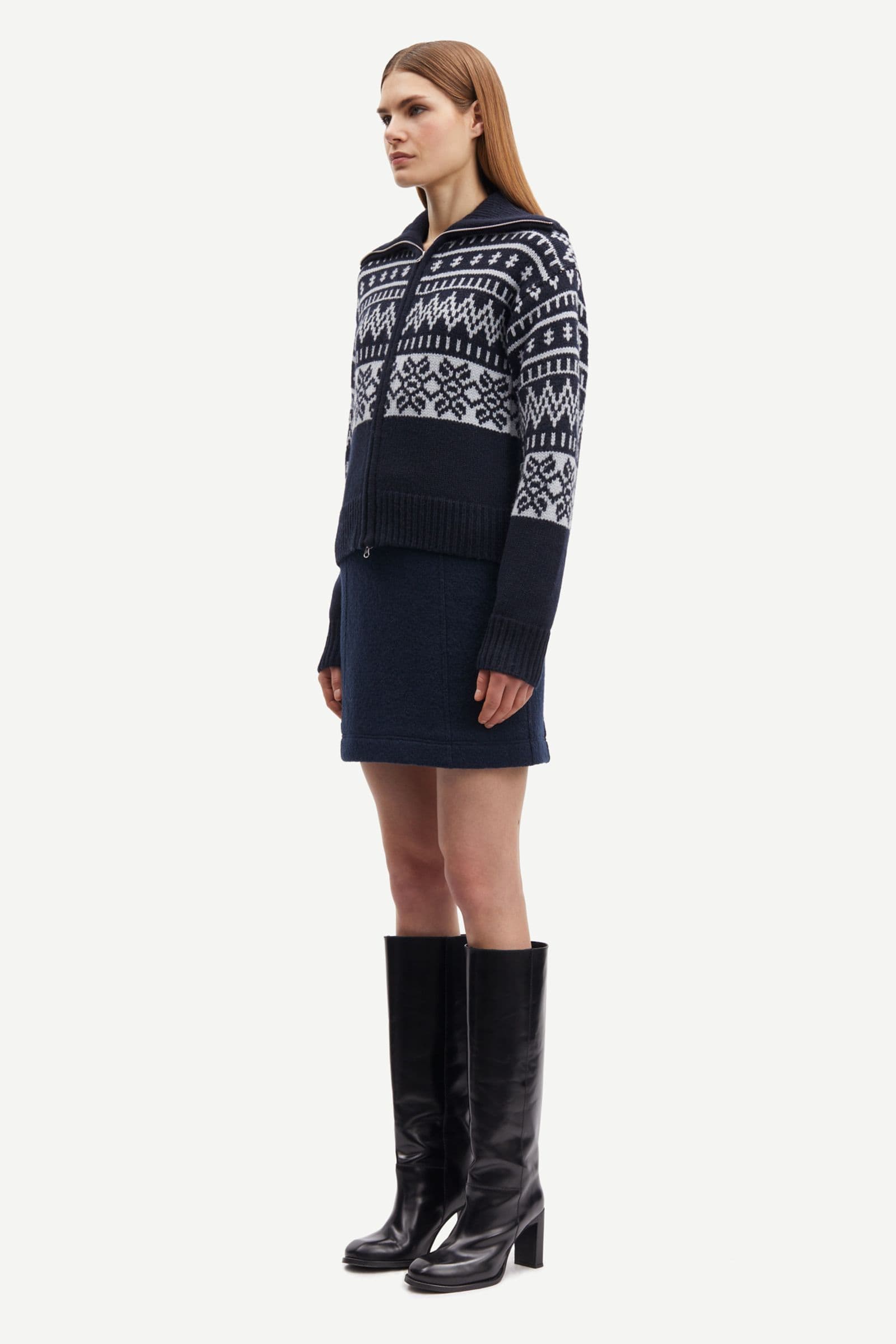 Samsoe Samsoe Salouisa Zip Cardigan