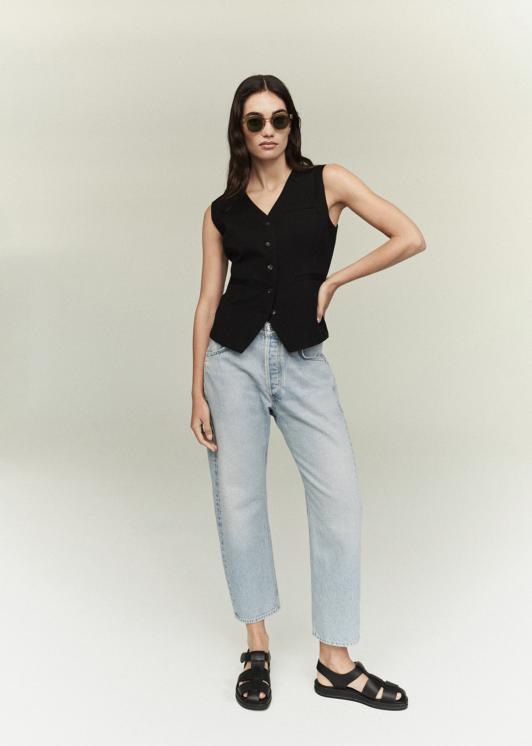 Citizens Of Humanity Winslow Cropped Boyfriend Jeans Blare