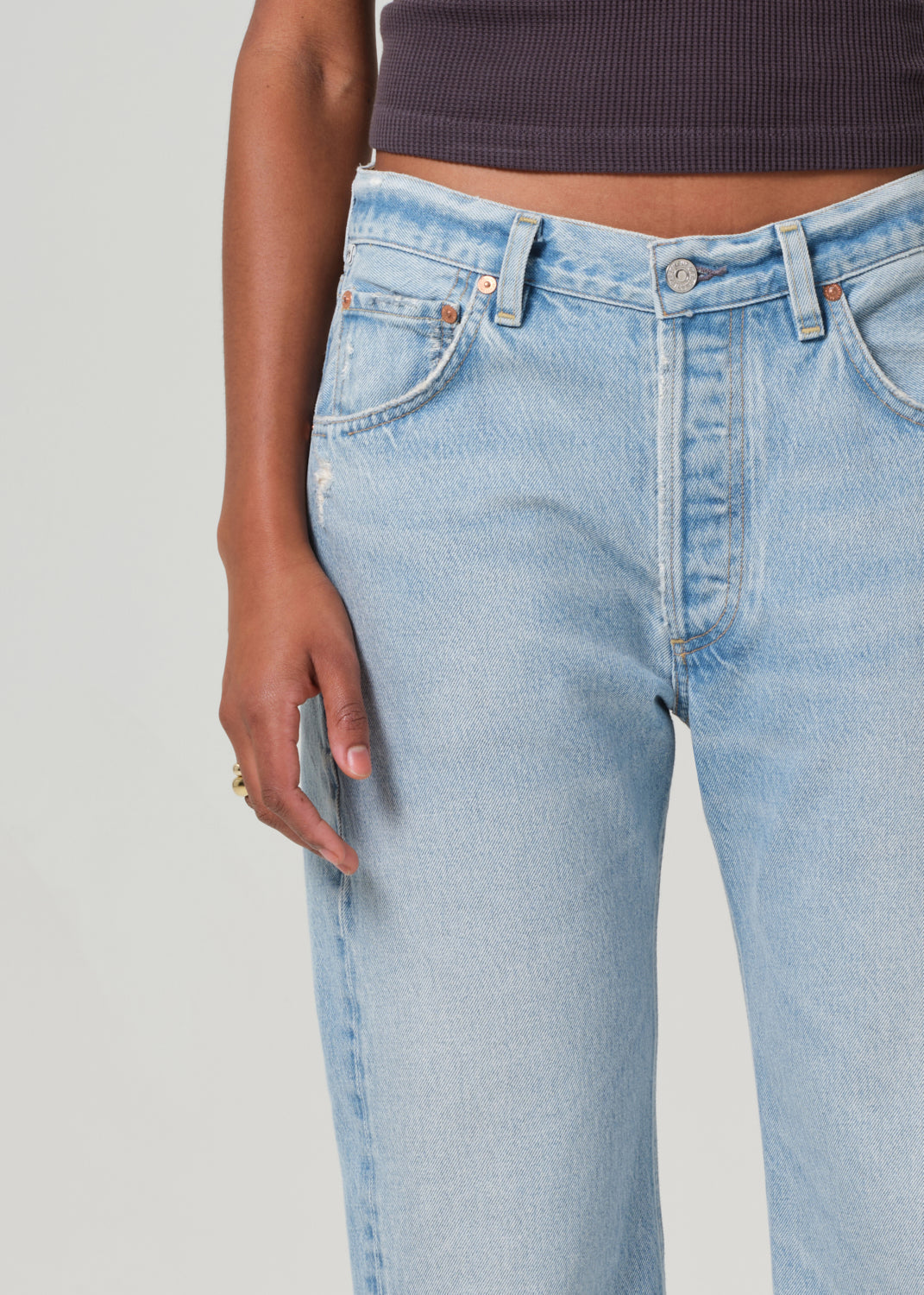 Citizens Of Humanity Winslow Cropped Boyfriend Jeans Blare
