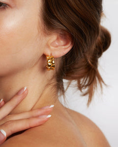 Ballinger Love Heart Hoops