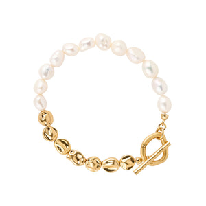 Ballinger Pearls and Pebbles Bracelet