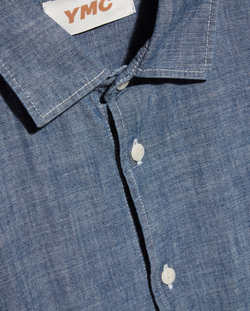 YMC Curtis Shirt Light Indigo