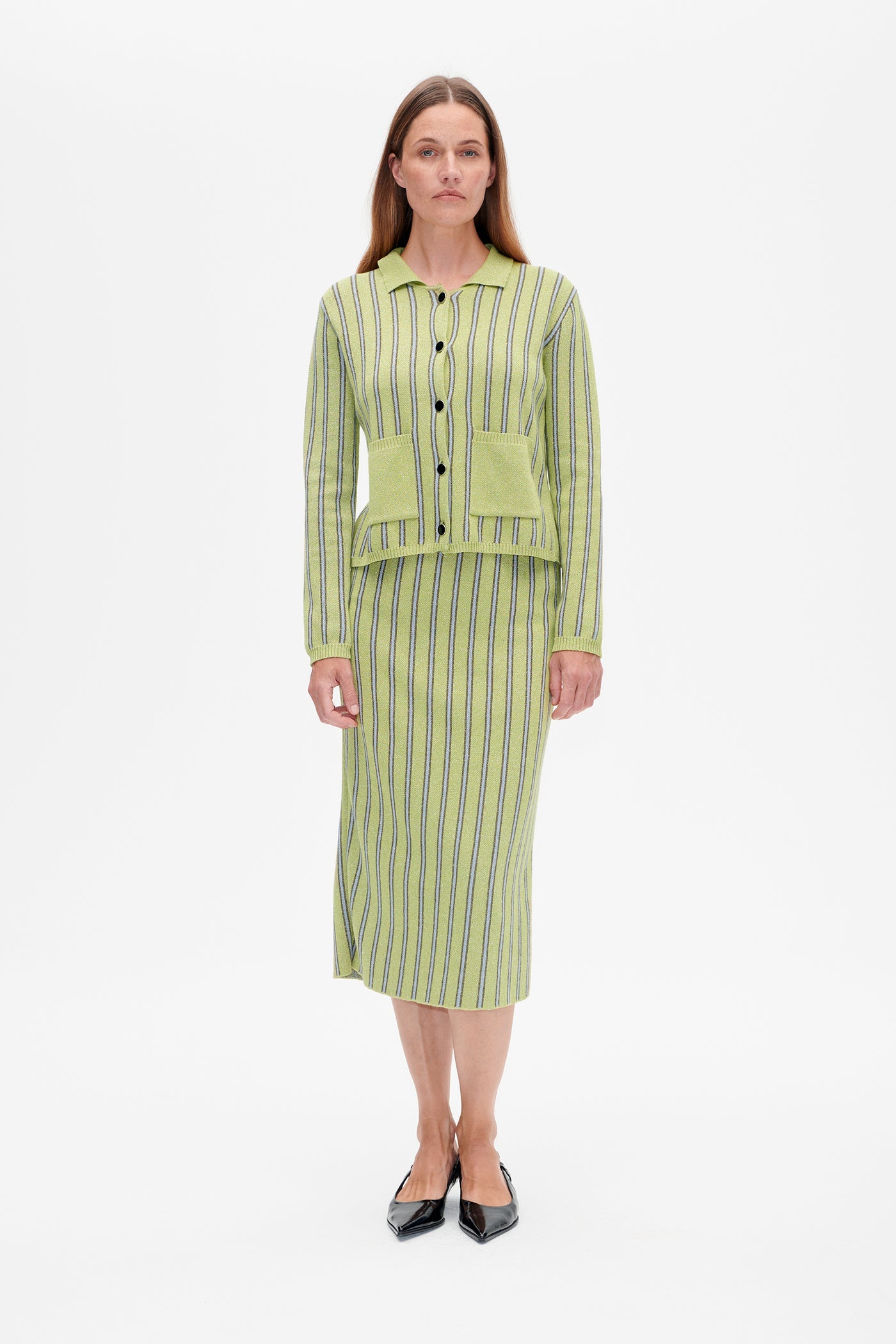 Baum Und Pferdgarten Capera Cardigan Lux Dark Citron