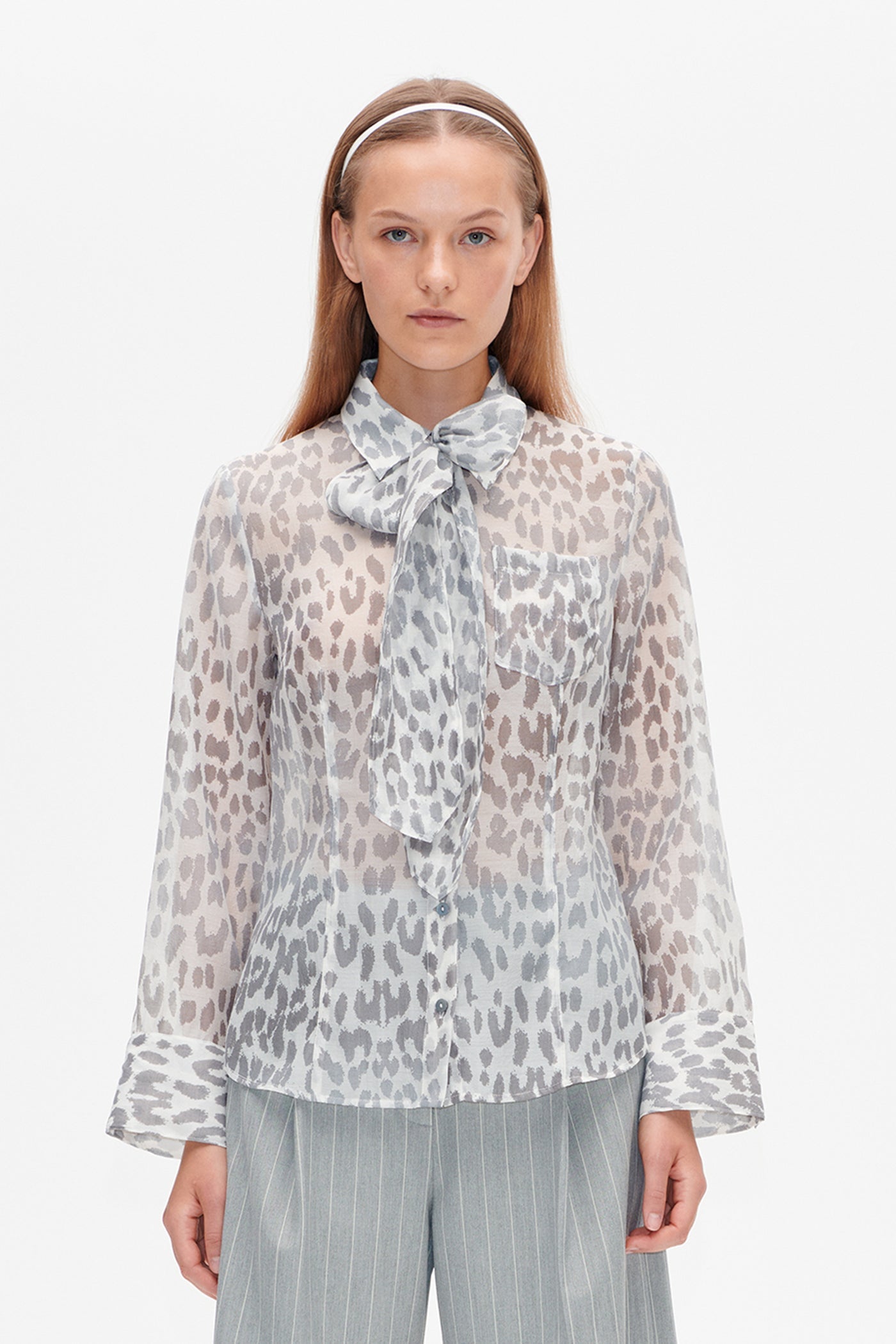Baum Und Pferdgarten Miranda Top Grey office Leopard