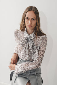 Baum Und Pferdgarten Miranda Top Grey office Leopard