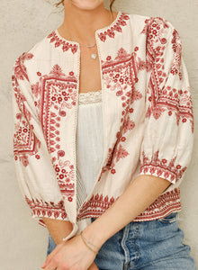 M.A.B.E Eden Jacket Red