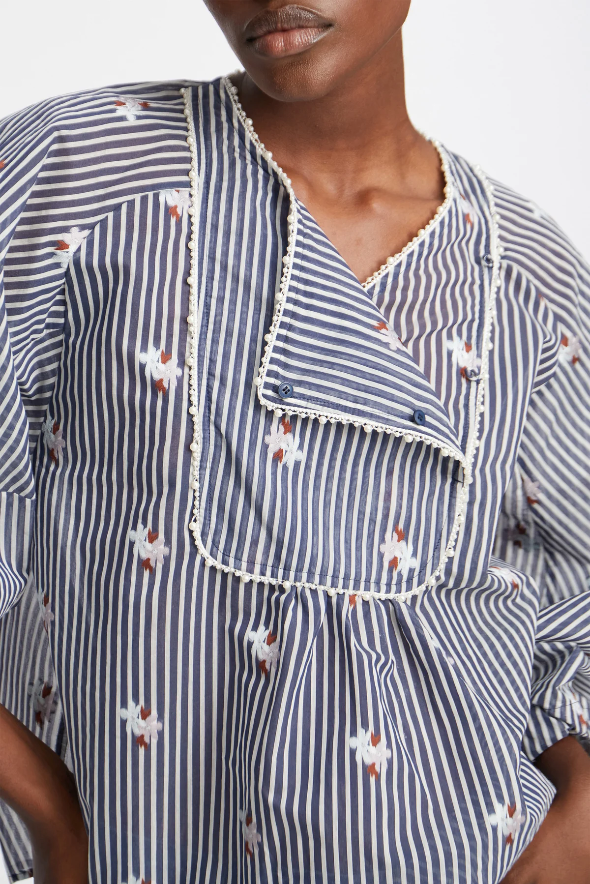 Munthe Pristina Top Indigo