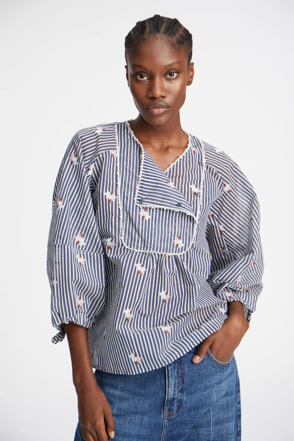Munthe Pristina Top Indigo