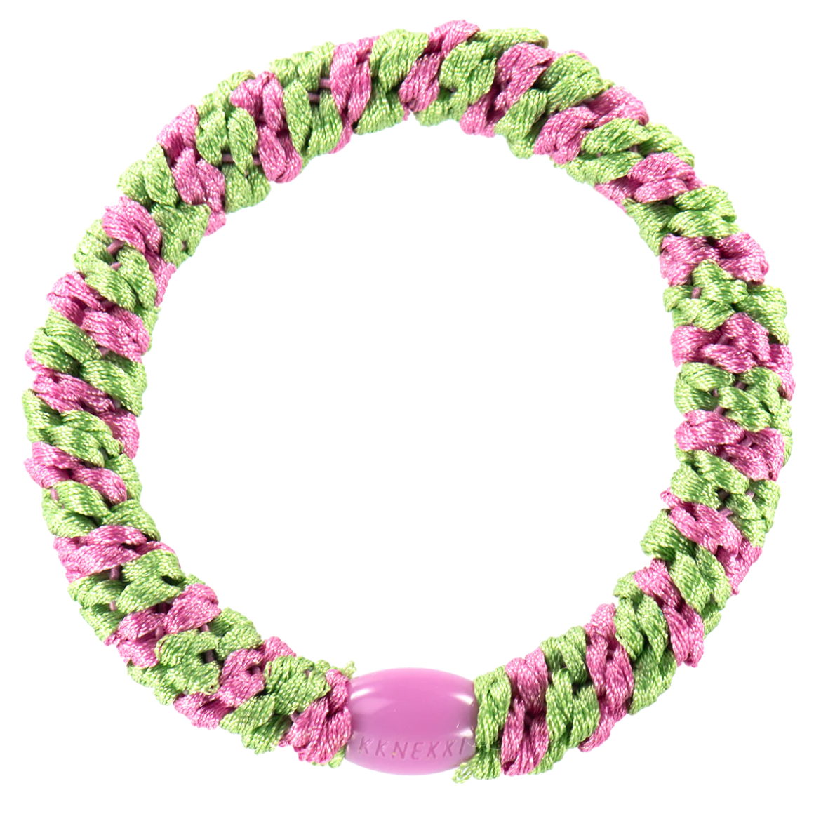Kknekki Grass Green- Bubblegum Mix Hair Tie
