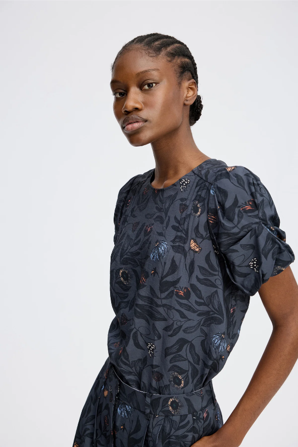 Munthe Lustanna Top Charcoal