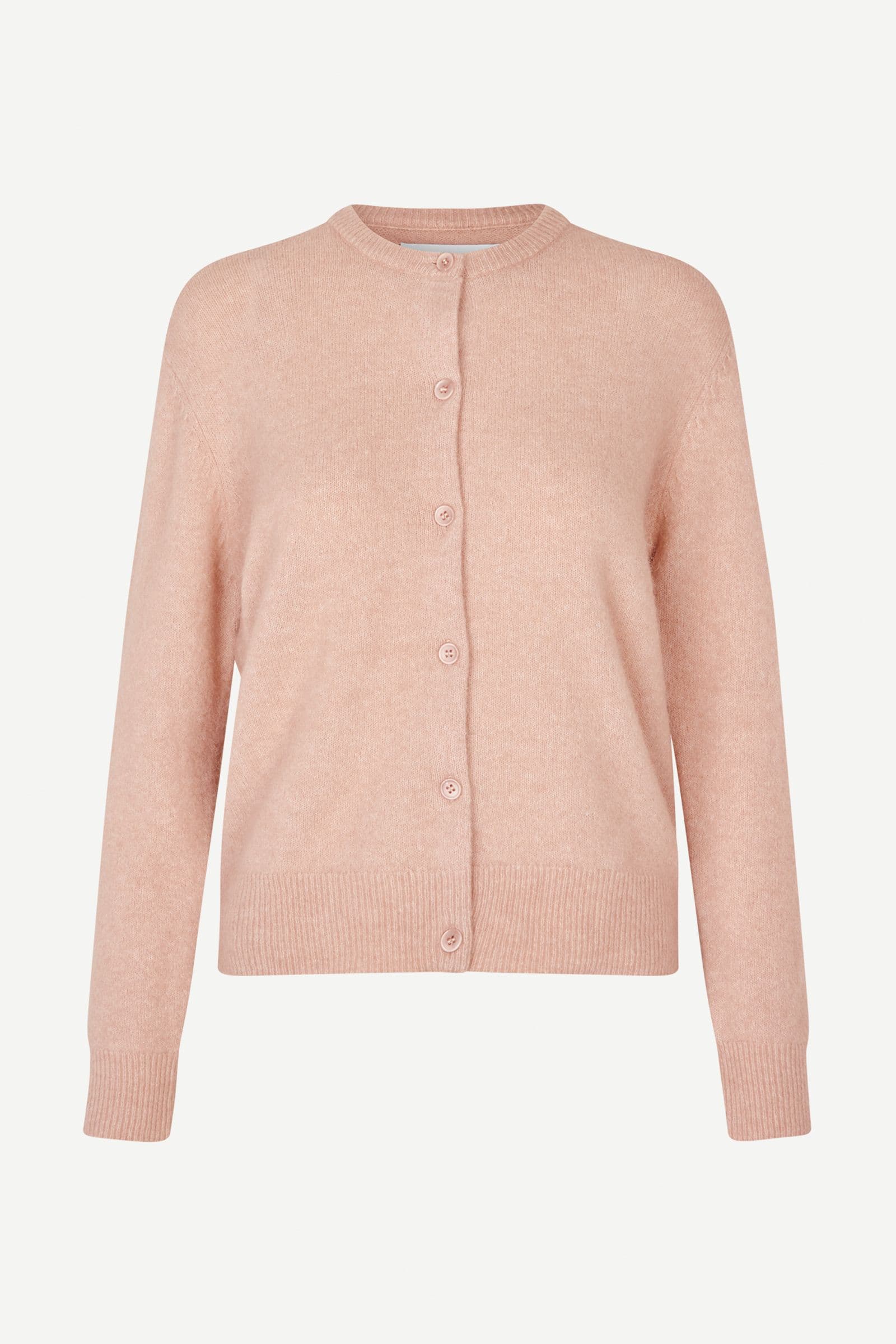 Samsoe Samsoe Nor Short Cardigan Cameo Rose