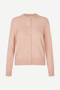 Samsoe Samsoe Nor Short Cardigan Cameo Rose