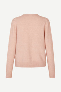 Samsoe Samsoe Nor Short Cardigan Cameo Rose