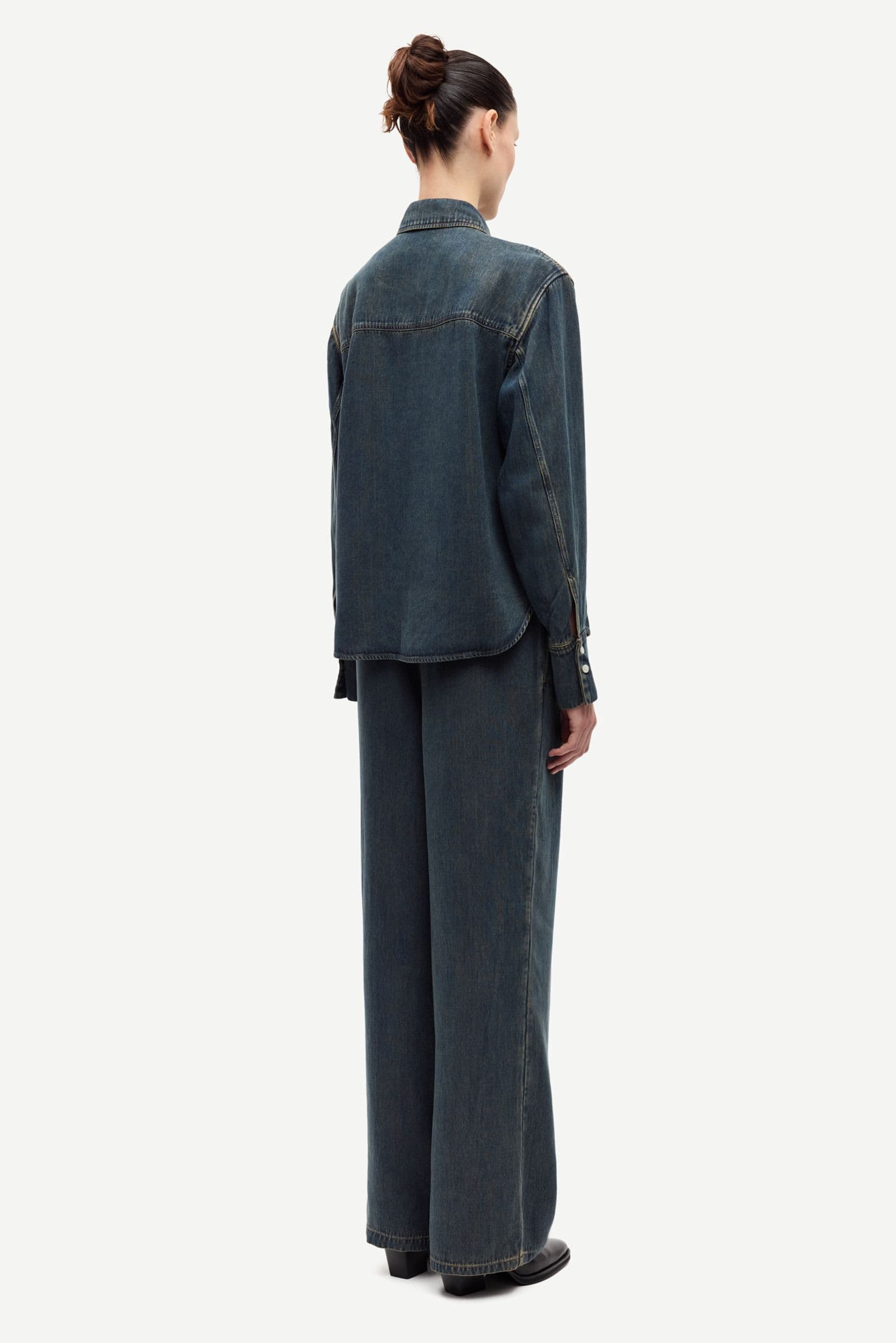 Samsoe Samsoe Satopiary Trousers Burnt oak