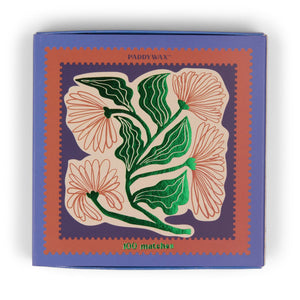 Paddy Wax Jumbo Boxed Matches - Floral