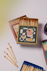 Paddy Wax Jumbo Boxed Matches- Cocktail