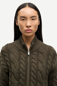 Samsoe Samsoe Saharriet zip cardigan