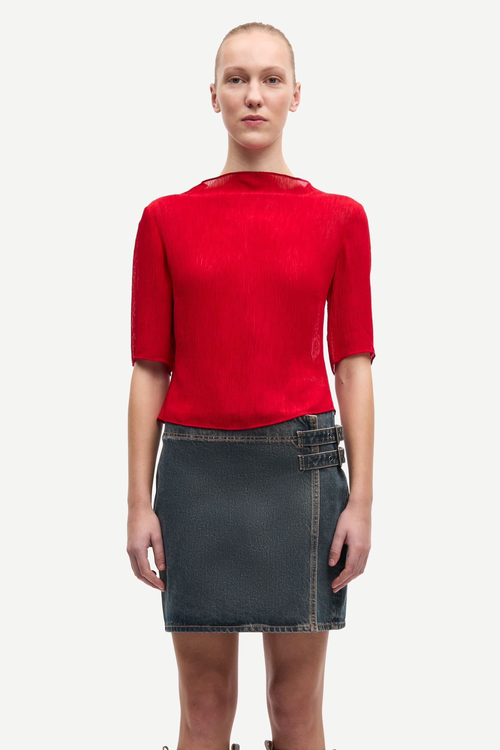 Samsoe Samsoe Samiller Top Haute Red