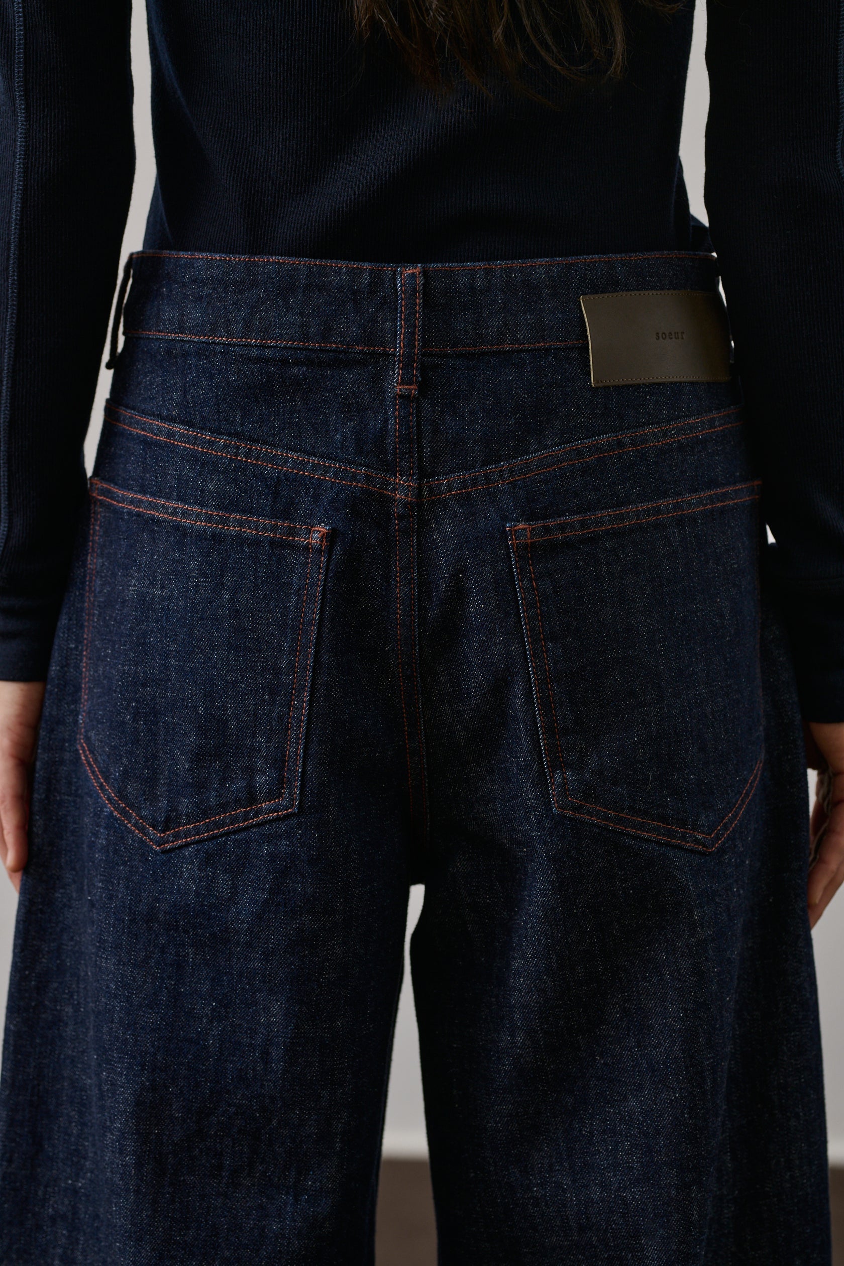Soeur Elliot Jeans Raw Blue