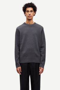 Samsoe Samsoe Sanikalis Sweater Black Oyster