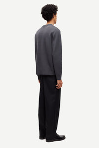 Samsoe Samsoe Sanikalis Sweater Black Oyster