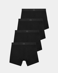 Stripe and stare Men’s boxers four pack - black