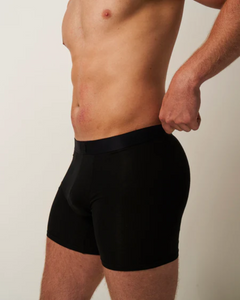 Stripe and stare Men’s boxers four pack - black