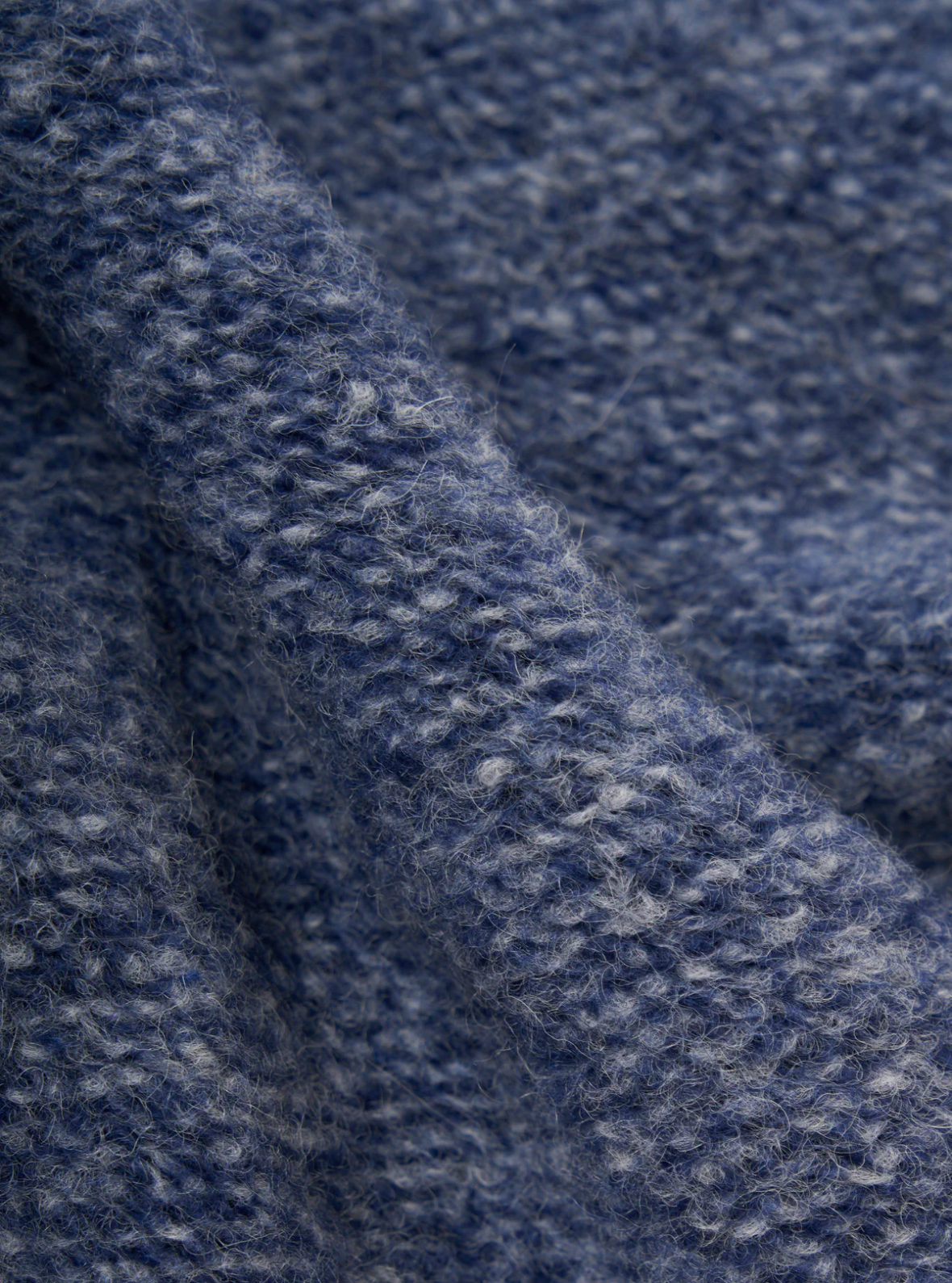 Universal Works Six Wool Fleece Climbing Gilet Blue