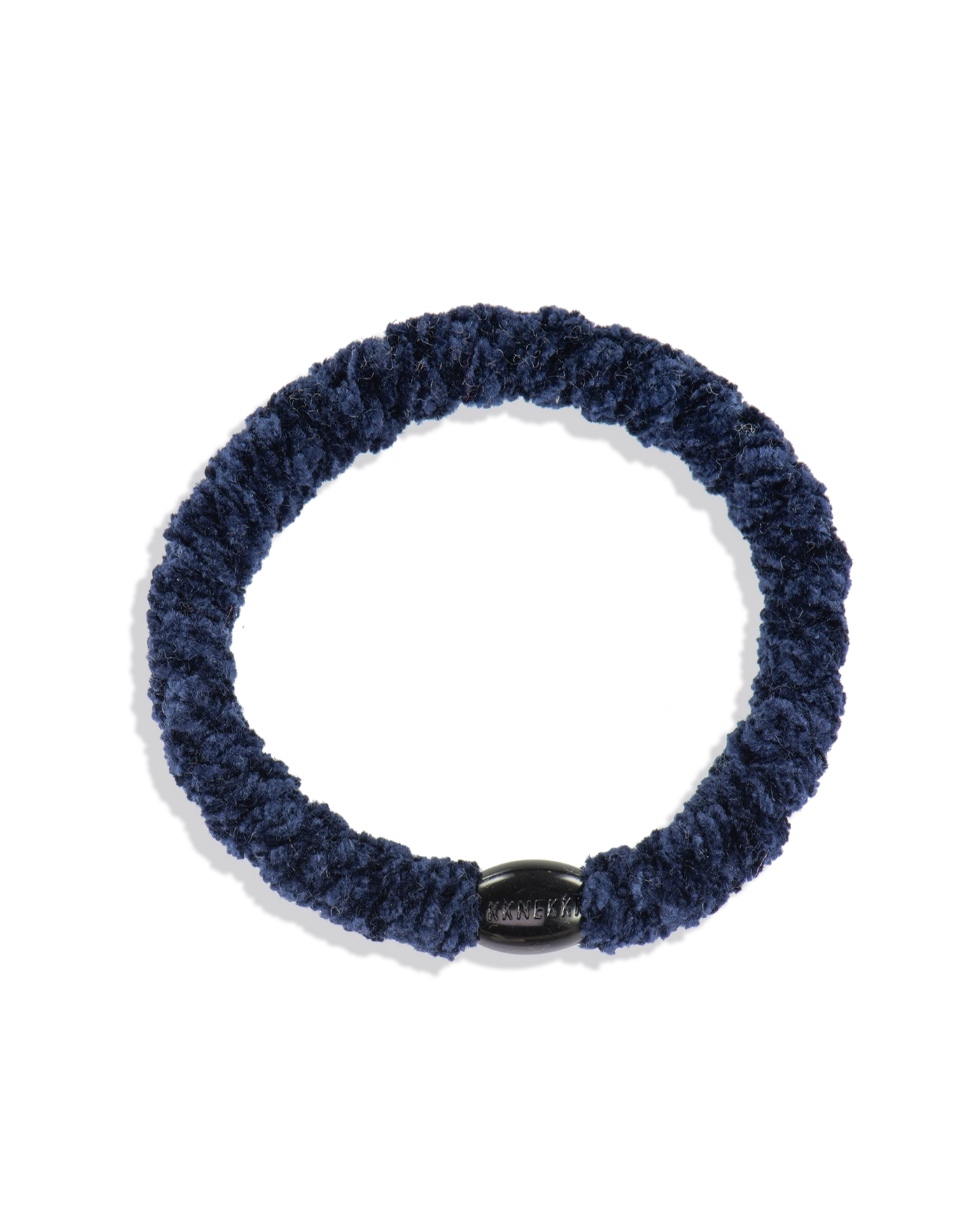 Kkneki Navy velvet hair tie