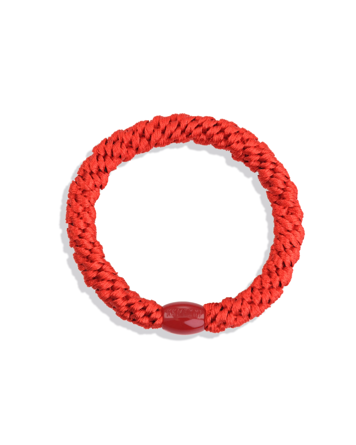 Kkneki Clear Red hair tie