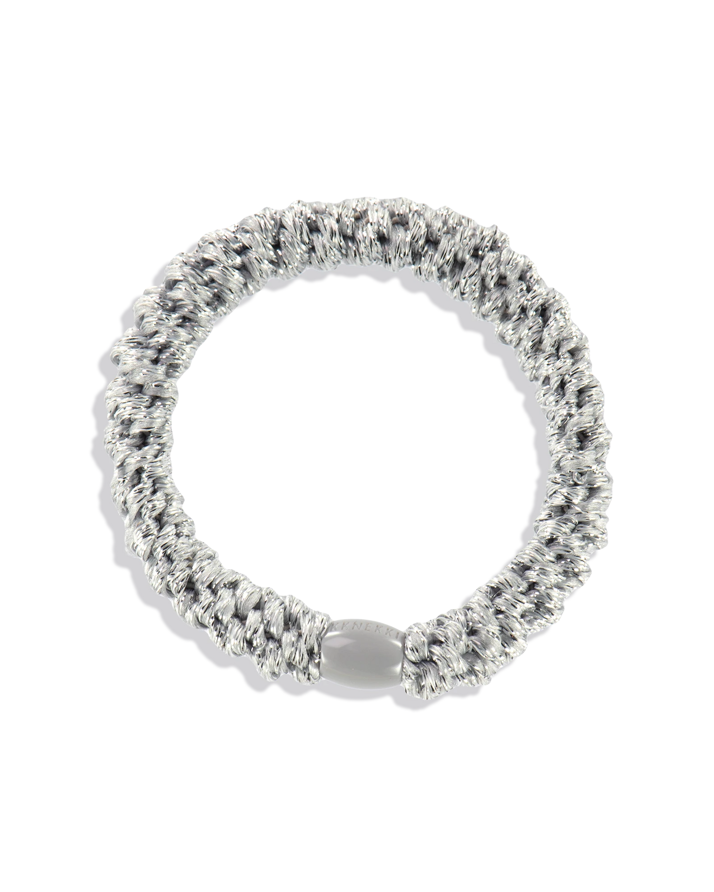 Kkneki Silver glitter hair tie