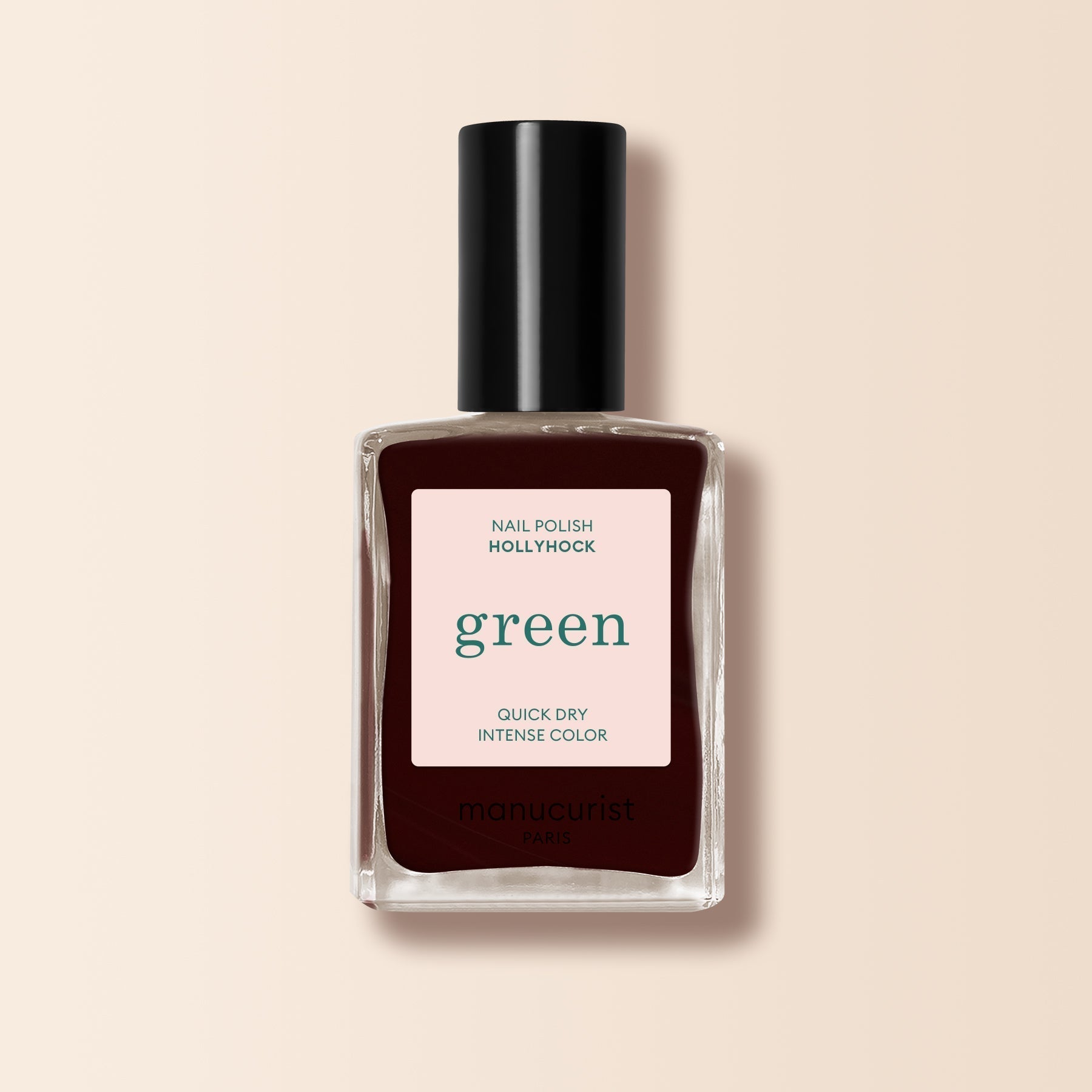 Manucurist Green Natural Nail Polish-Hollyhock
