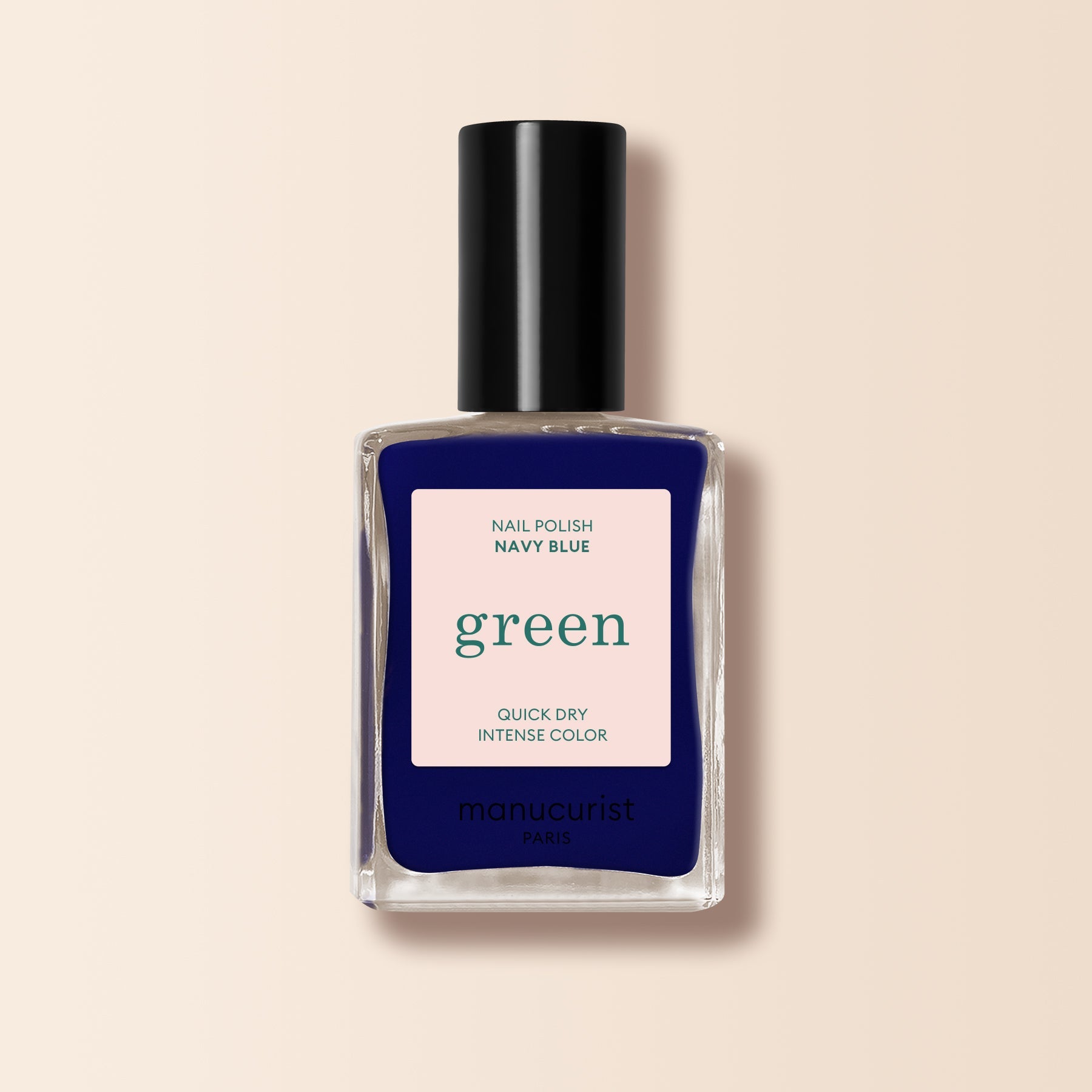 Manucurist Green Natural Nail Polish- Navy Blue