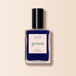 Manucurist Green Natural Nail Polish- Navy Blue
