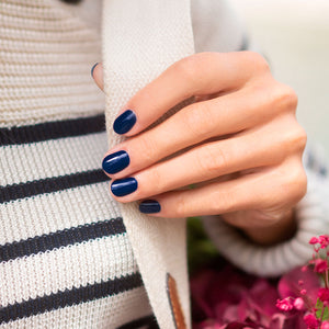 Manucurist Green Natural Nail Polish- Navy Blue