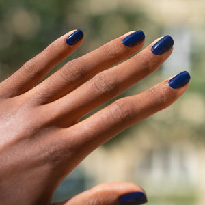 Manucurist Green Natural Nail Polish- Navy Blue