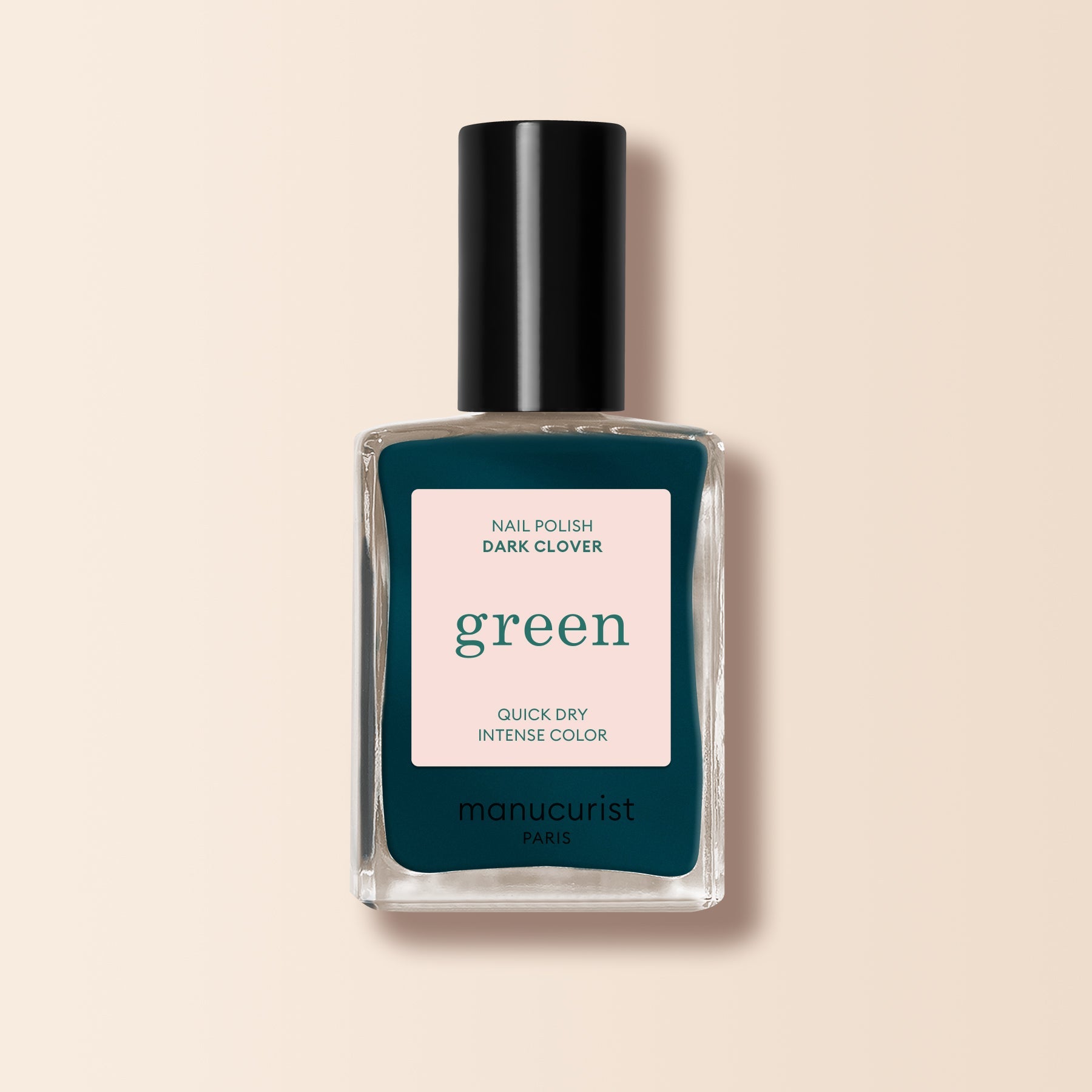 Manucurist Green Natural Nail Polish-Dark Clover