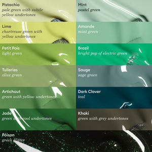 Manucurist Green Natural Nail Polish-Dark Clover