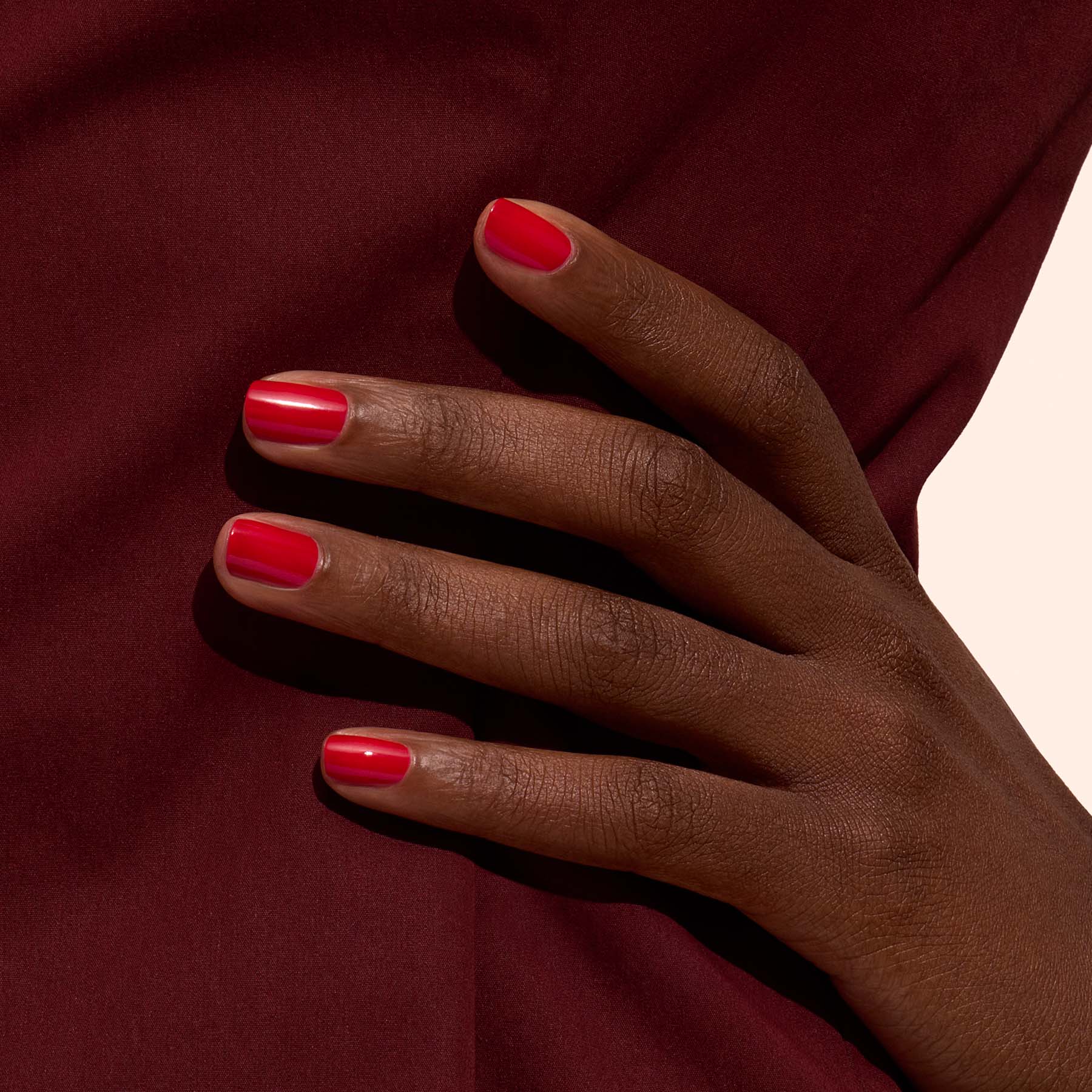 Manucurist Green Natural Nail Polish-Poppy Red