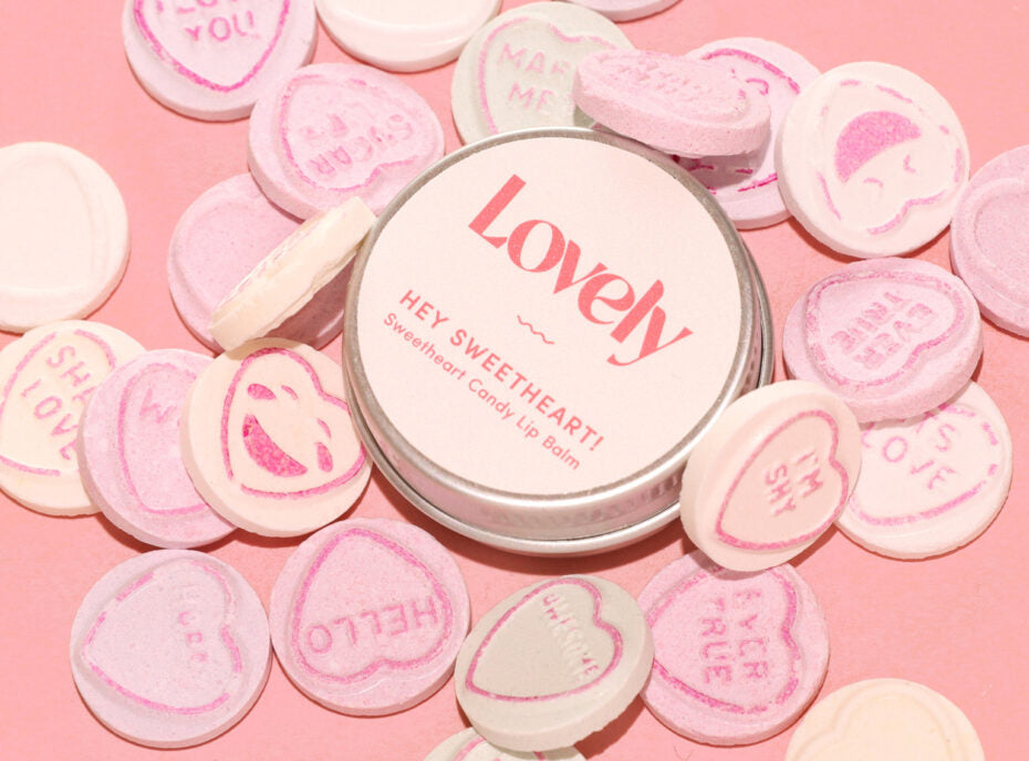 Lovely Skincare Sweetheart Candy Lip Balm
