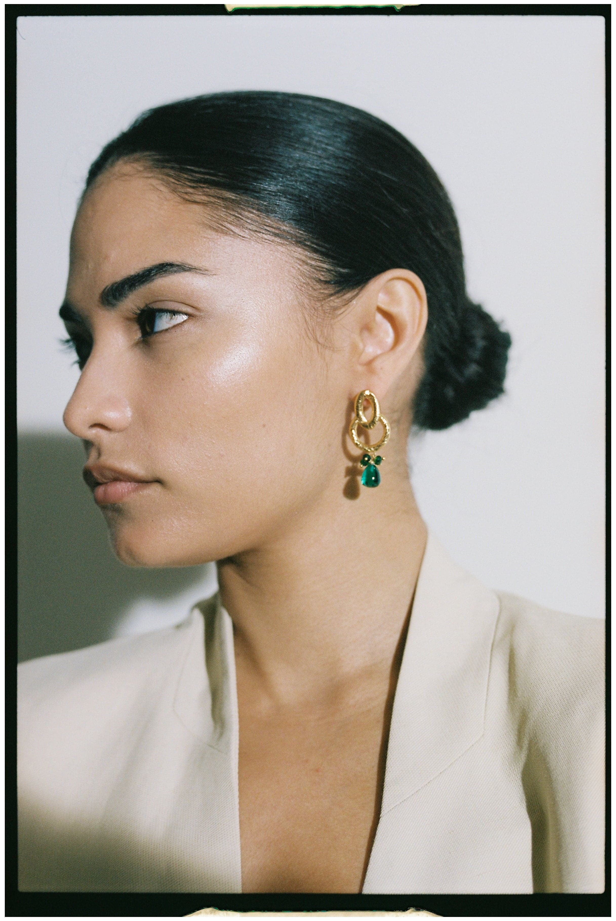 Shyla Sorell Earings Emerald