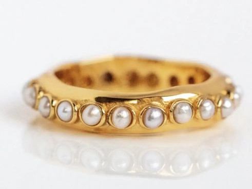 Shyla Astri Ring Pearl